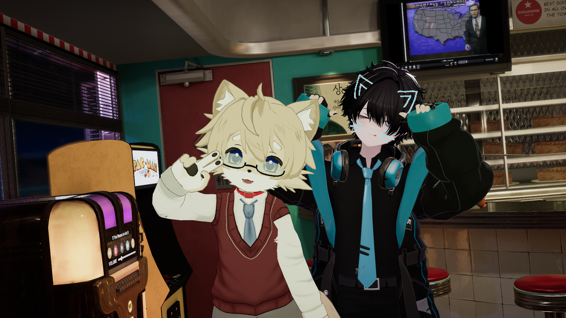 Hare's Dinerを楽しむケモショタ1