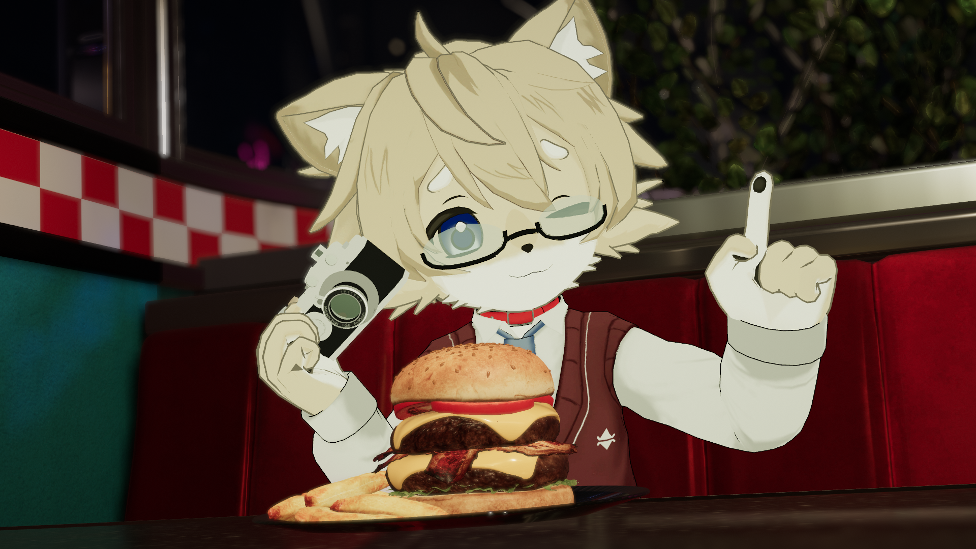 Hare's Dinerを楽しむケモショタ3