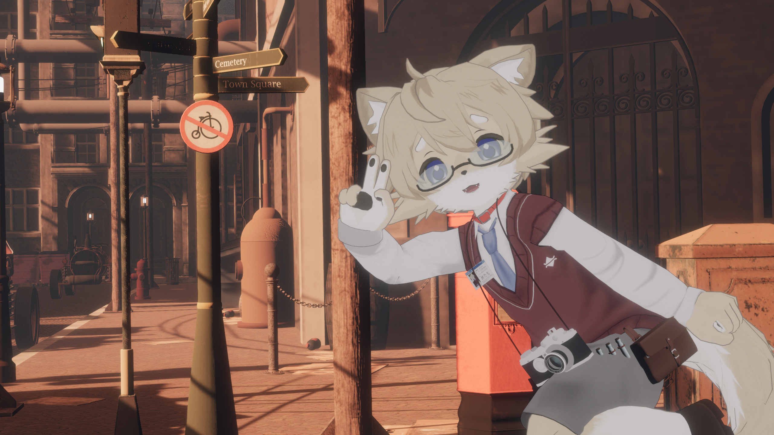 めっちゃはしゃいでるケモショタ