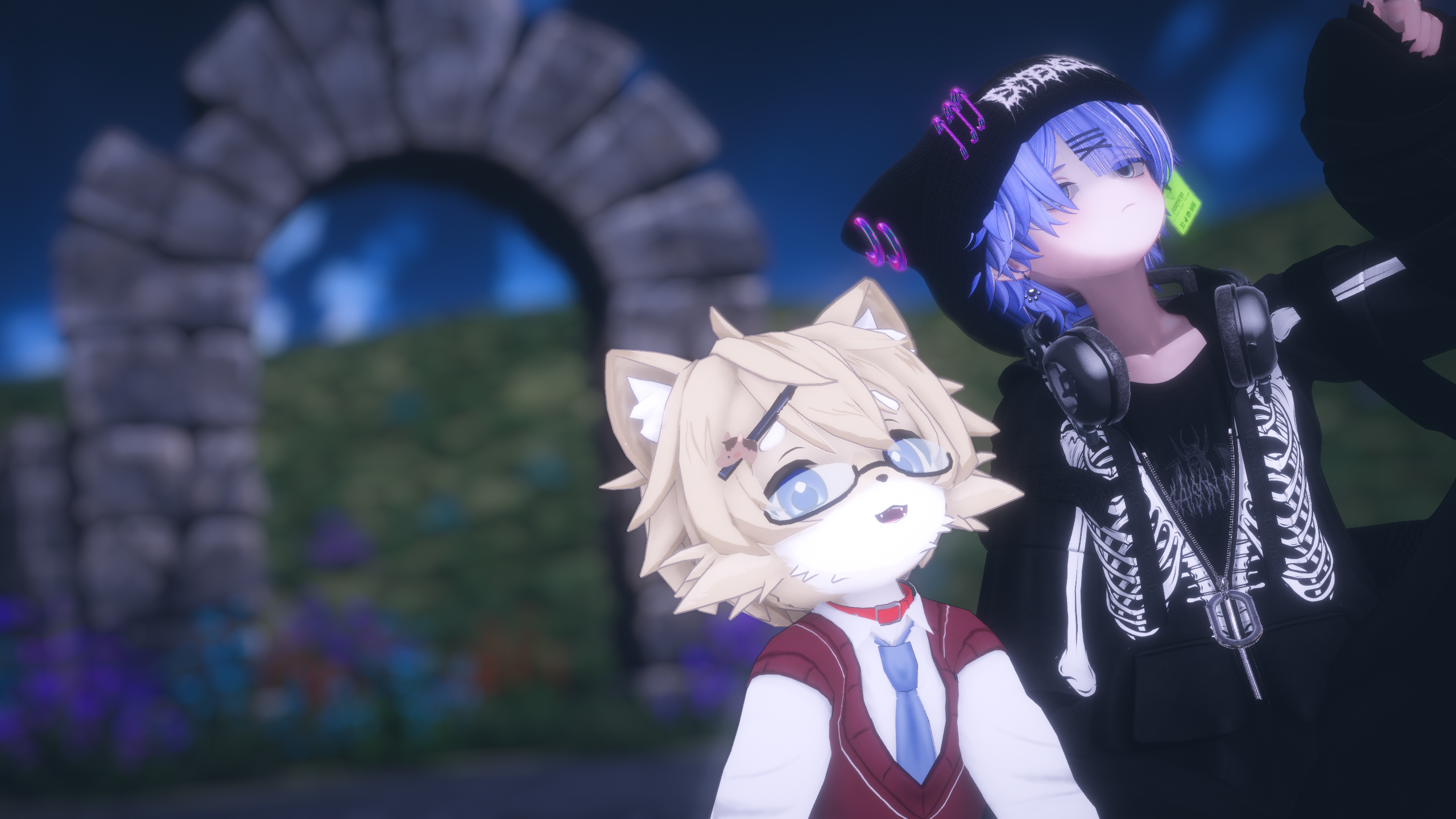「きれいだね！」