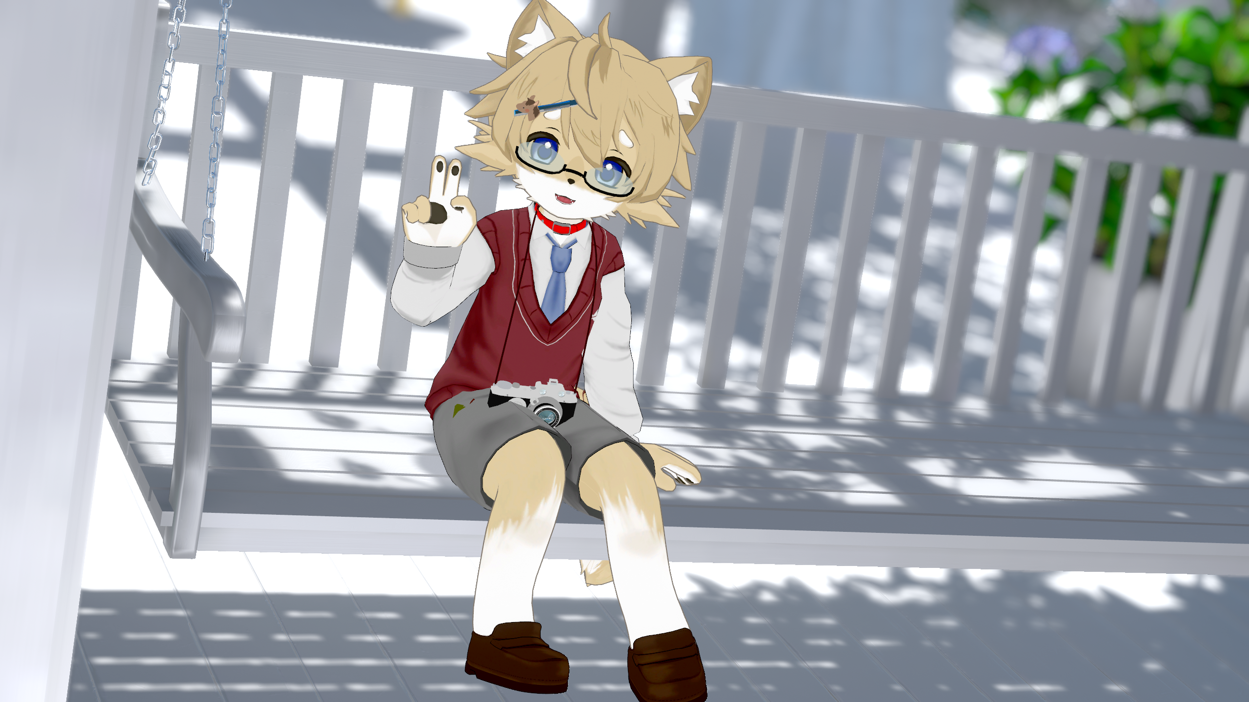 太陽がとても気持ち良かった！