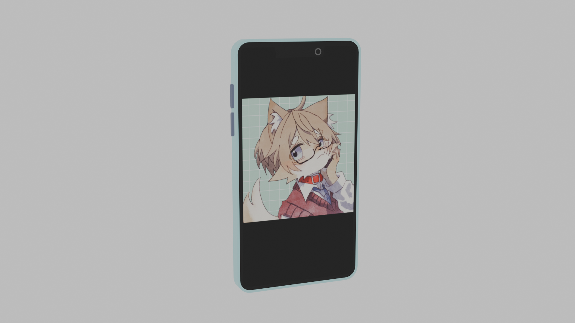 この間書いてもらったイラスト